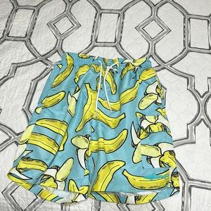 Nice swimming trunks .